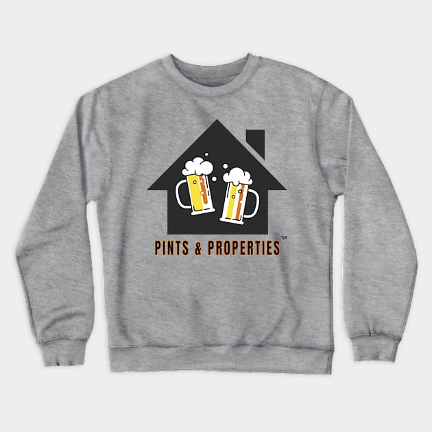 Pints and Properties Logo Crewneck Sweatshirt by Five Pillars Nation